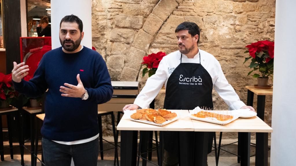 Gerard Escribà, CEO de la firma pastelera, en la presentación del mercado gastronómico Born 14