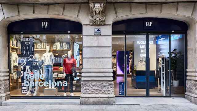 La única tienda de GAP en el centro de Barcelona