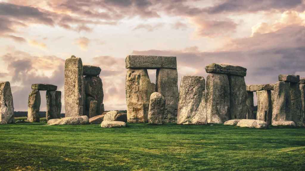Piedras antiguas en Stonehenge, declarado Patrimonio de la Humanidad por la UNESCO