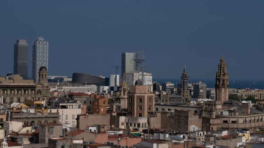 Vista panorámica de Barcelona