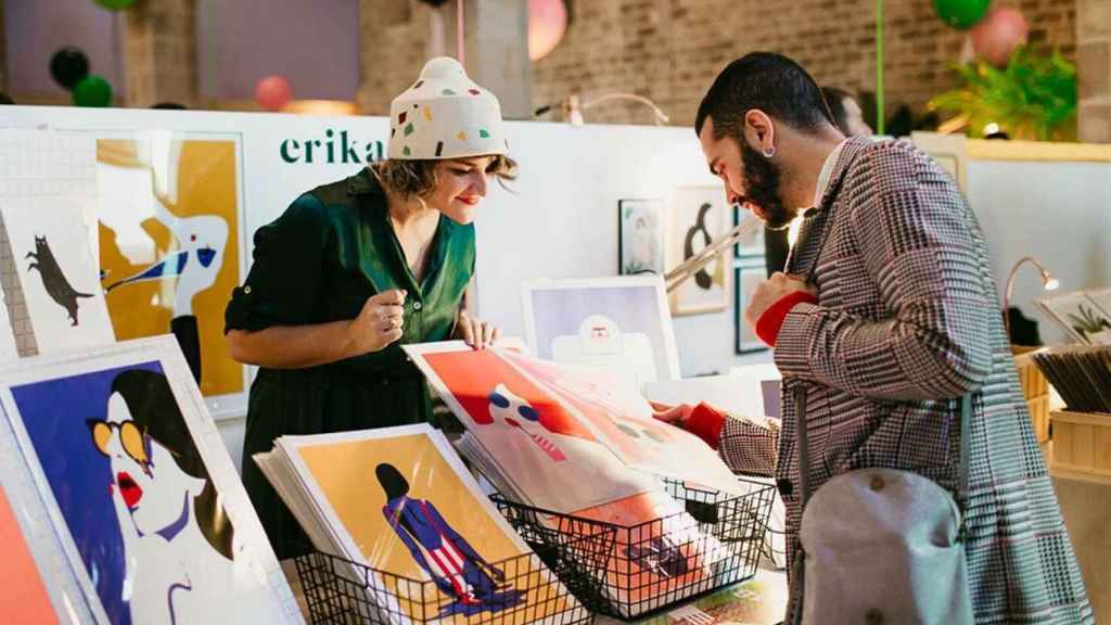 Una parada de arte del Festivalet de Barcelona