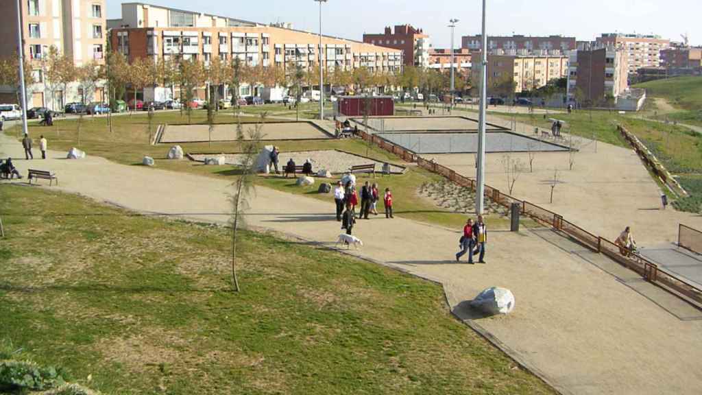 El parque de Montigalà de Badalona