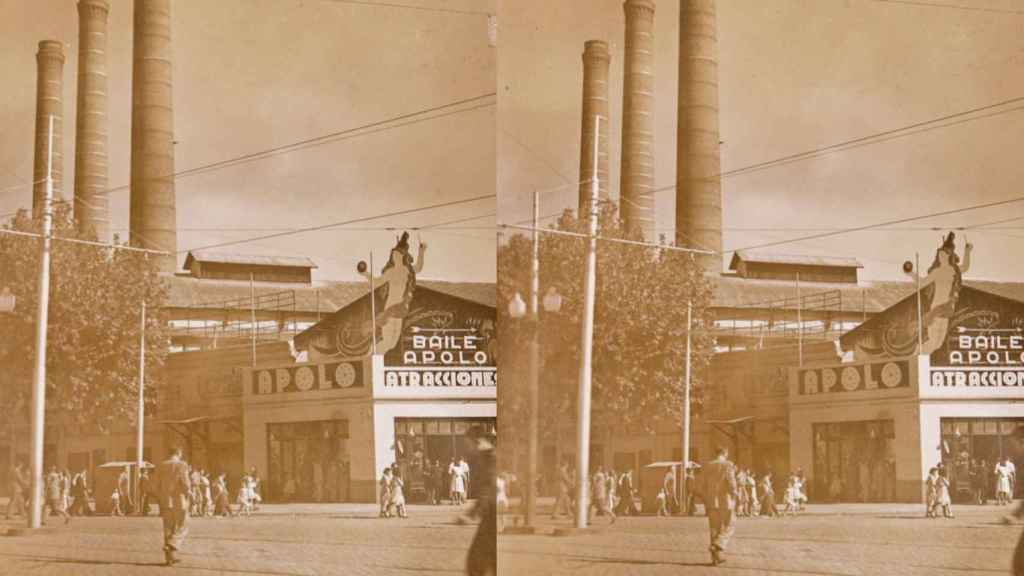 Imagen de la Sala Apolo de Barcelona en 1948