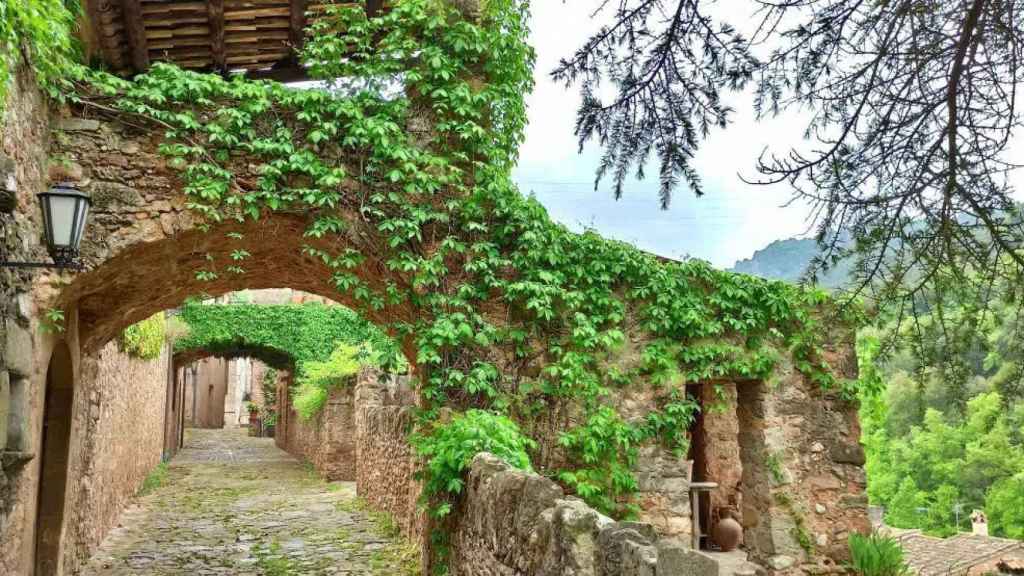 Imagen del pueblo medieval de Mura