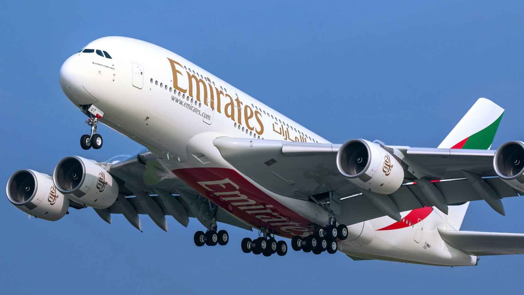 El avión de Emirates es el más grande del mundo