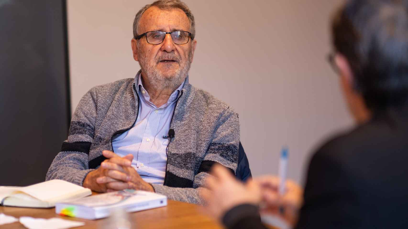 Miquel Barceló, en la entrevista con 'Metrópoli'