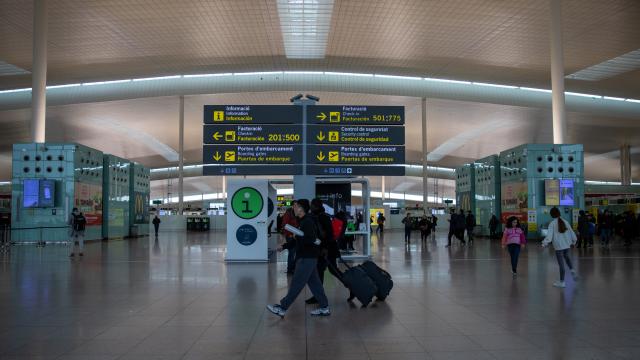 Pasajeros del Aeropuerto de Barcelona-El Prat