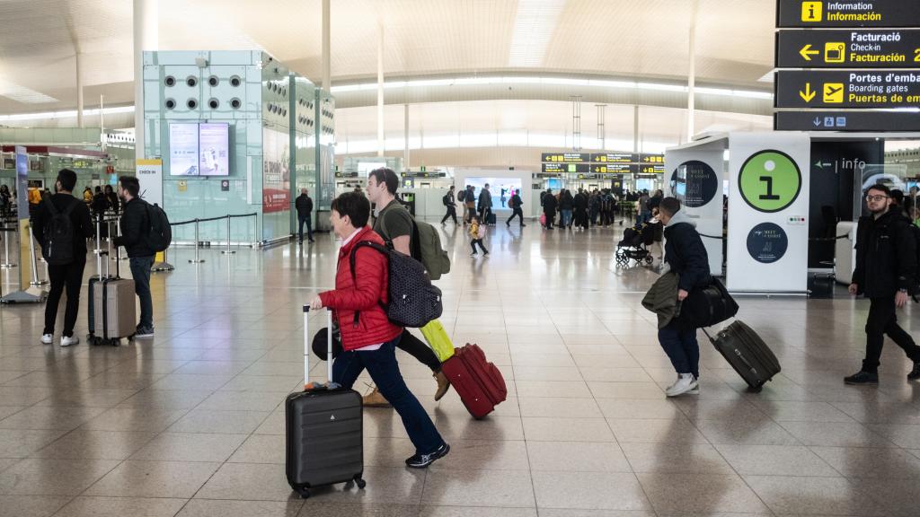 Pasajeros del Aeropuerto de Barcelona-El Prat