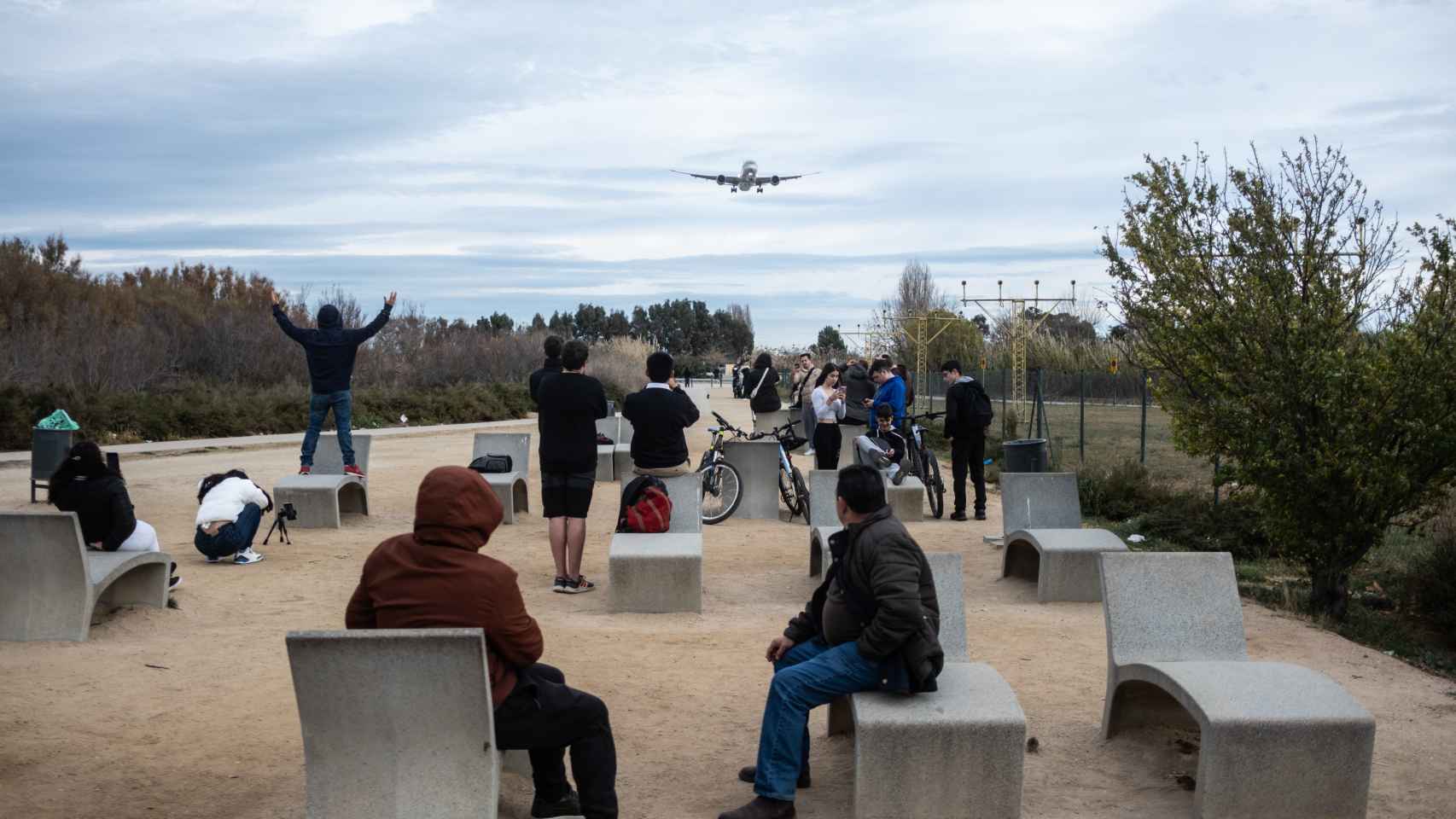 Mirador de aviones de El Prat de Llobregat