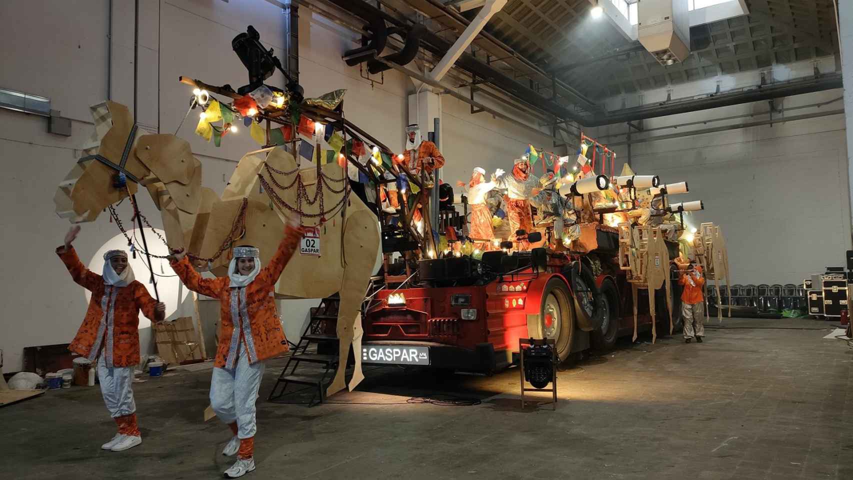La Cabalgata de Reyes de Barcelona contará con dos nuevas carrozas, para Gaspar y Baltasar