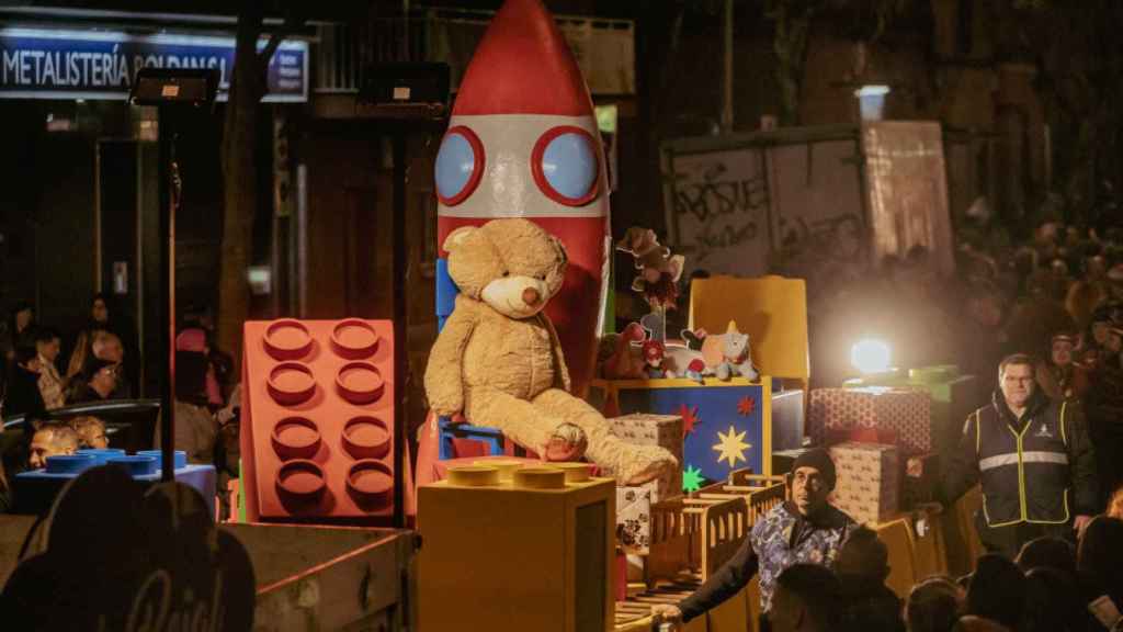 Carroza de la cabalgata de los Reyes Magos del Prat de Llobregat