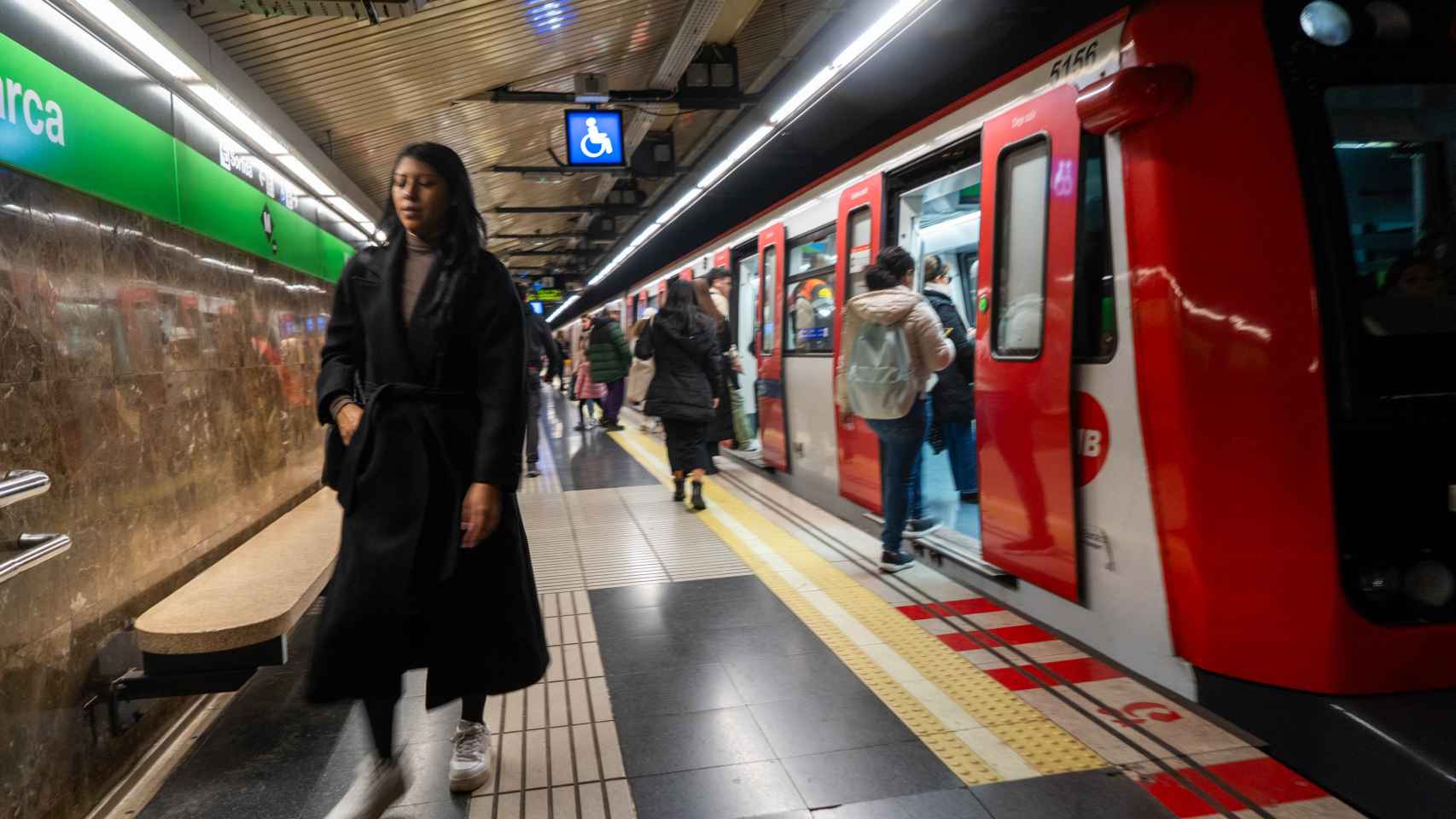 Una estación del metro de Barcelona en una imagen de archivo