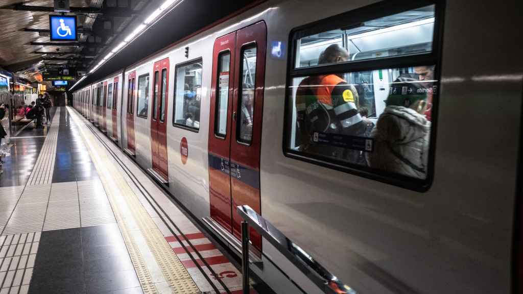 Imagen de recurso del metro de Barcelona