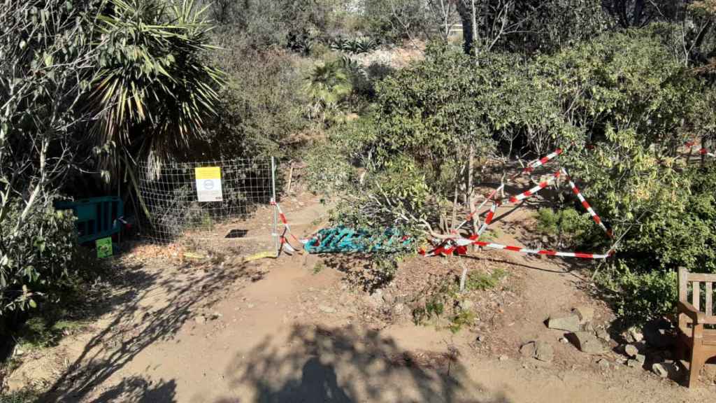 Parque de la Font del Racó, descuidado según los vecinos