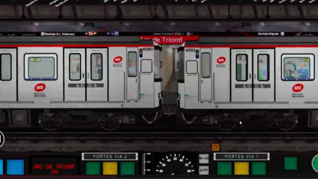 El videojuego MetroSim, que te permite conducir el metro de Barcelona