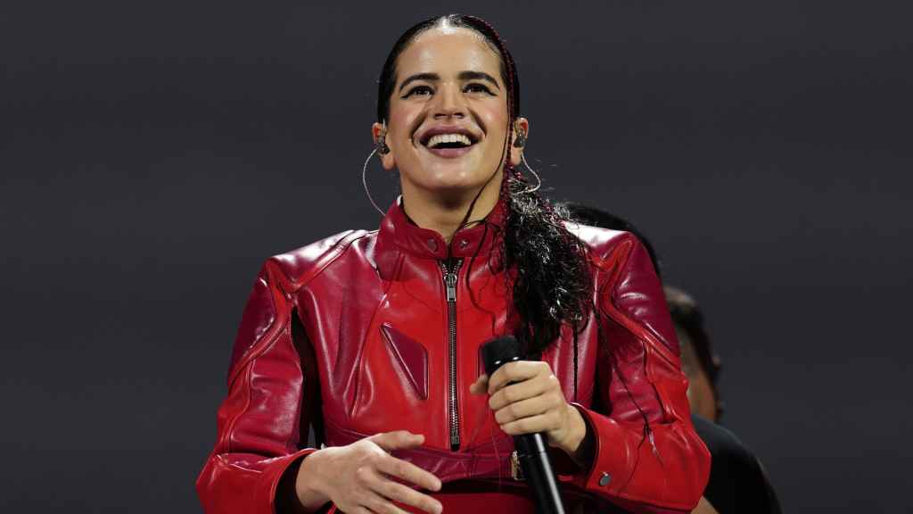 Imagen de un concierto de Rosalía en Barcelona durante su gira ‘Motomami’