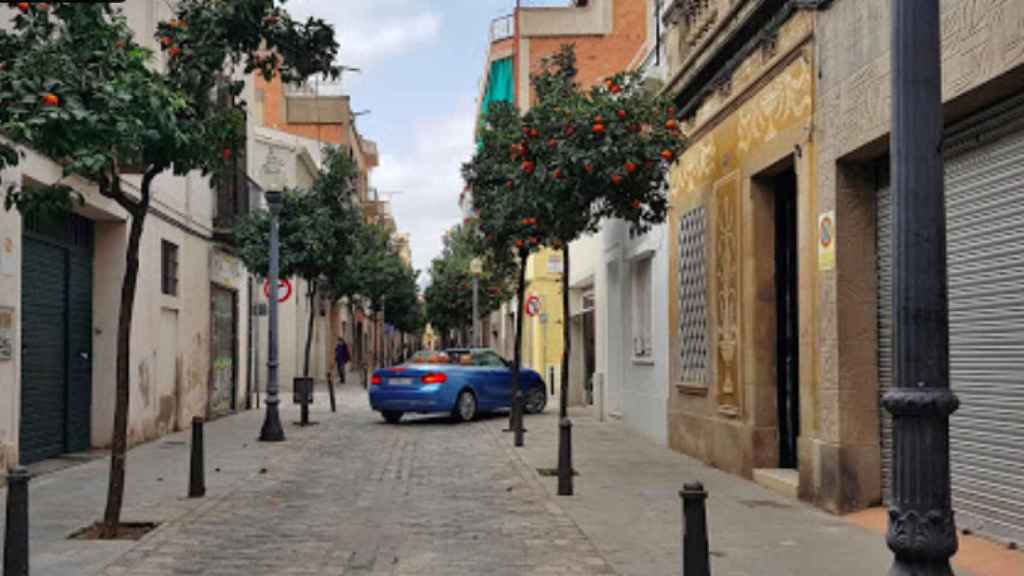 Imagen de la calle Doctor Santponç de Barcelona