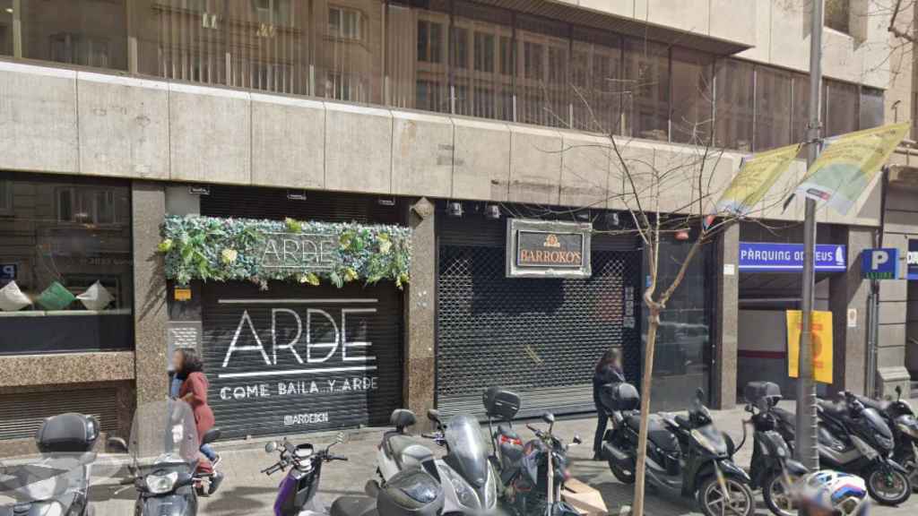 Exterior de la sala Barroko's de Barcelona