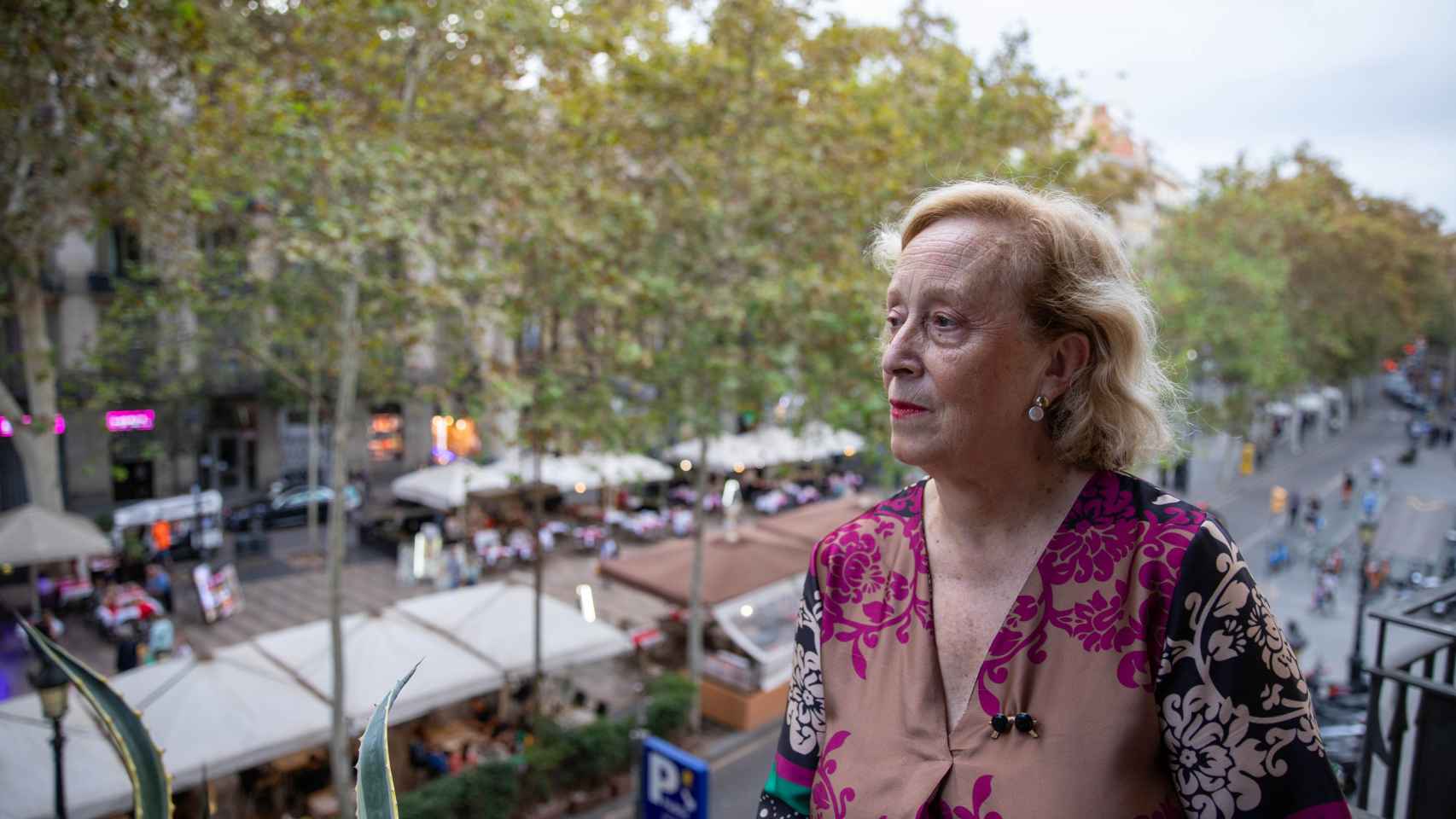 Montse Farré-Miró, vecina de la Rambla desde hace más de 30 años