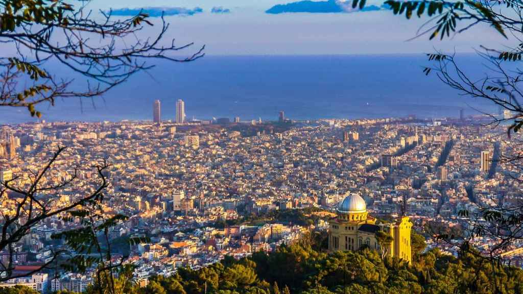 Vista aérea de Barcelona