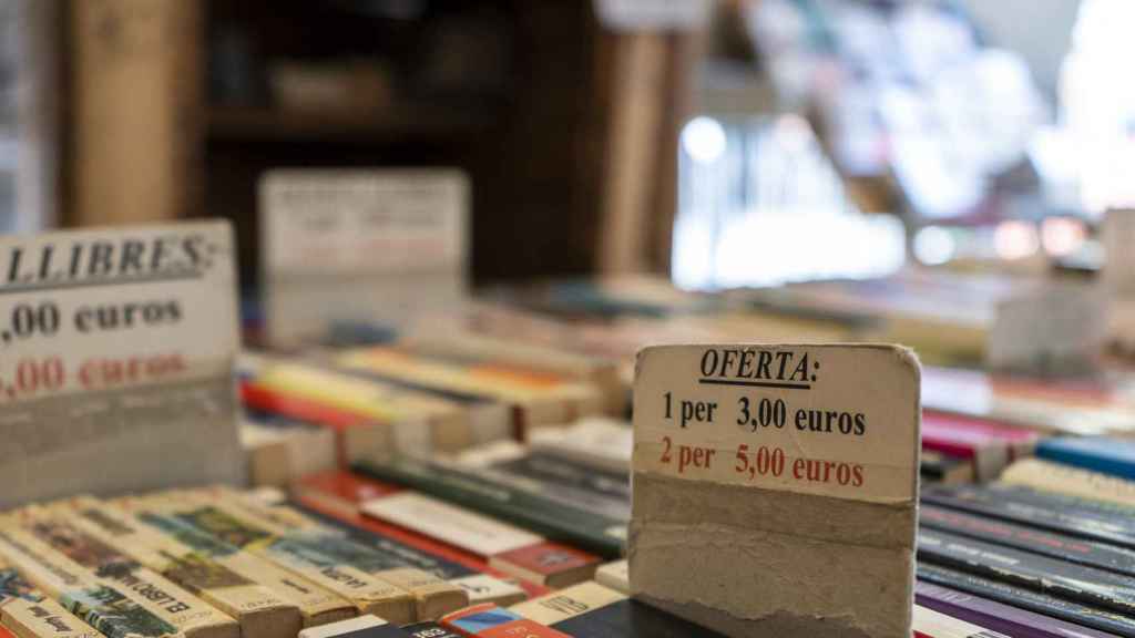 Una parada del Mercat Dominical de Sant Antoni