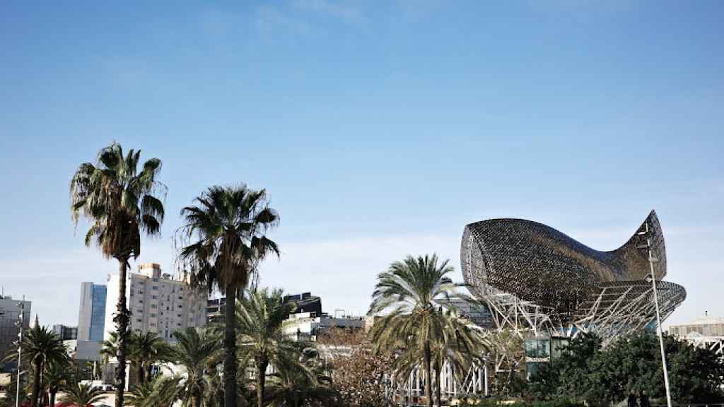 El pez dorado de Frank Gehry para el Puerto Olímpico de Barcelona