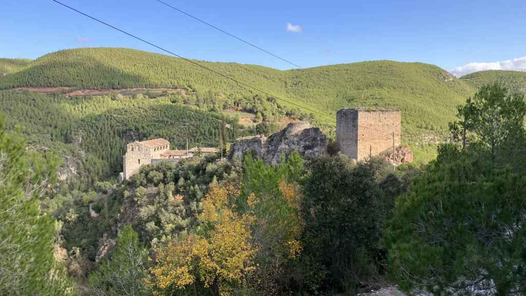 El castillo de Mediona en una imagen de archivo