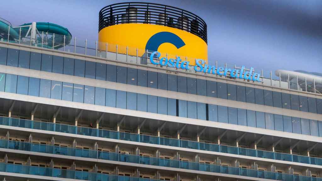 Un crucero Costa Smeralda en el Port de Barcelona