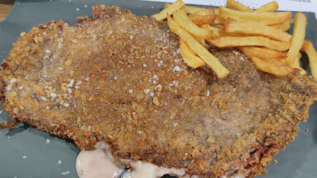 Un cachopo del restaurante K-Chopo