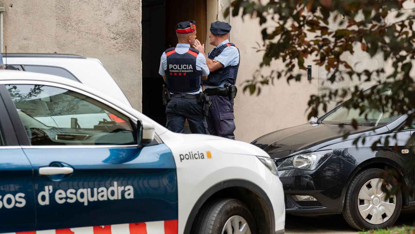 Agentes de los mossos en una imagen de archivo