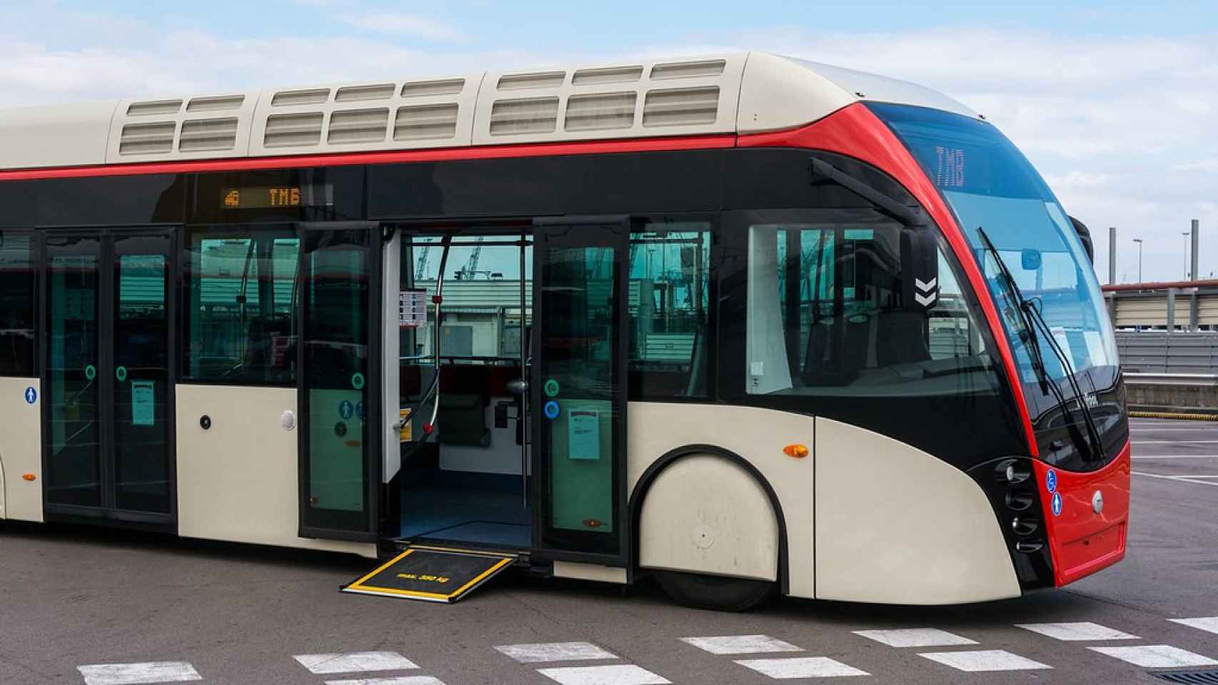 Autobuses híbridos en Barcelona