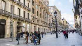Portal de l'Àngel, una de las avenidas más turísticas de Barcelona