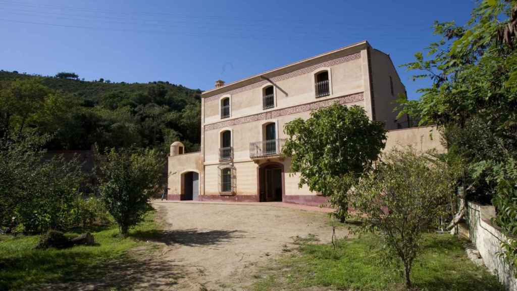 Masía de Can Soler, en el distrito de Horta-Guinardó de Barcelona