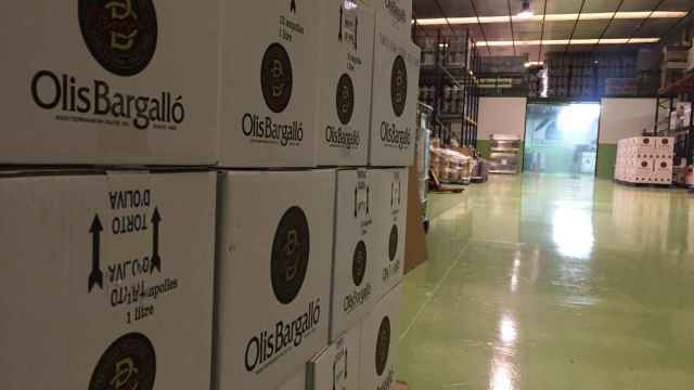 Cajas de aceite de Olis Bargalló