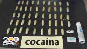 Las bolas de cocaína que llevaban los pasajeros del Aeropuerto de Barcelona