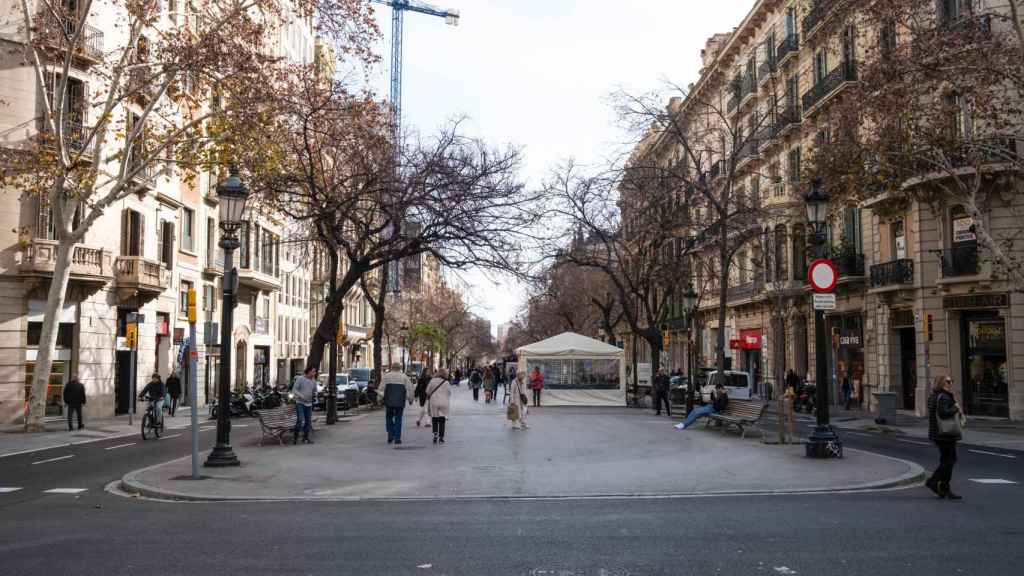 La Rambla Catalunya de Barcelona