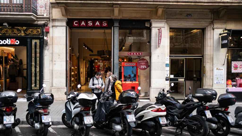 Comercios de la Rambla Catalunya