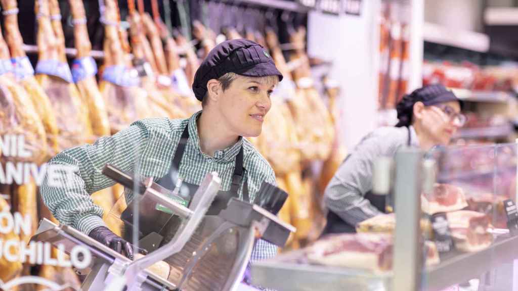 Trabajadoras del supermercado de Mercadona de Cambrils