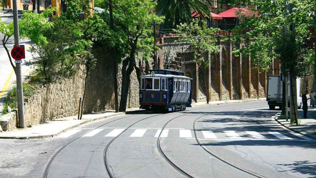 El Tramvia Blau de Barcelona