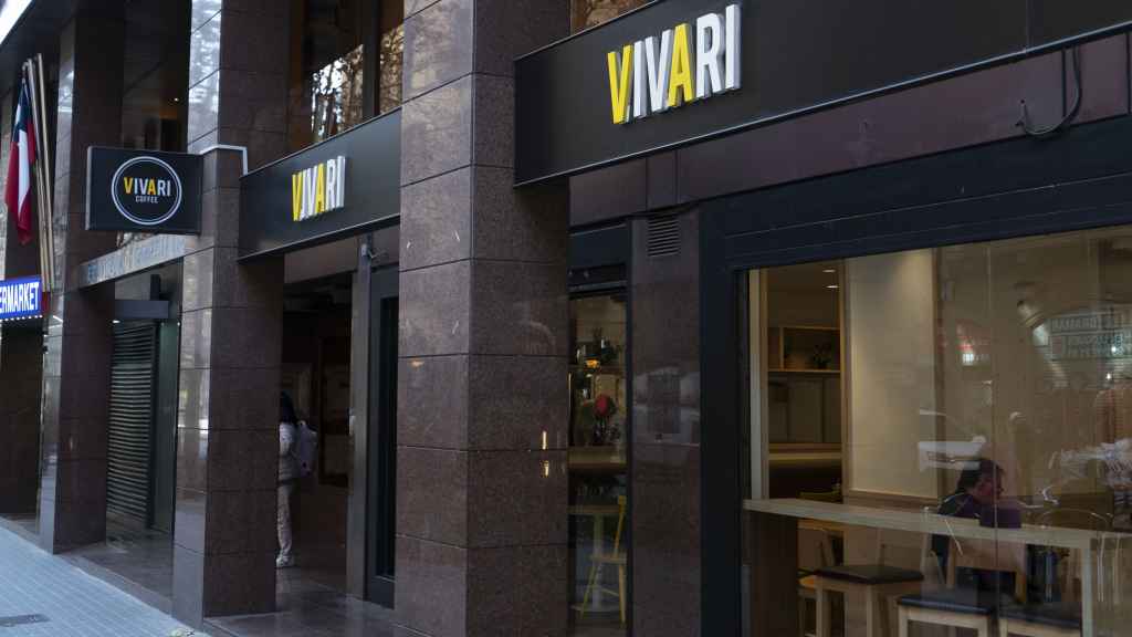 Panadería Vivari de la calle Consell de Cent, en el Eixample