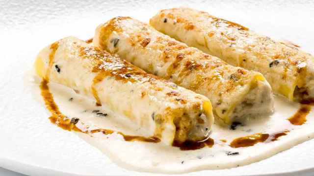 Canelones del restaurante Can Jubany