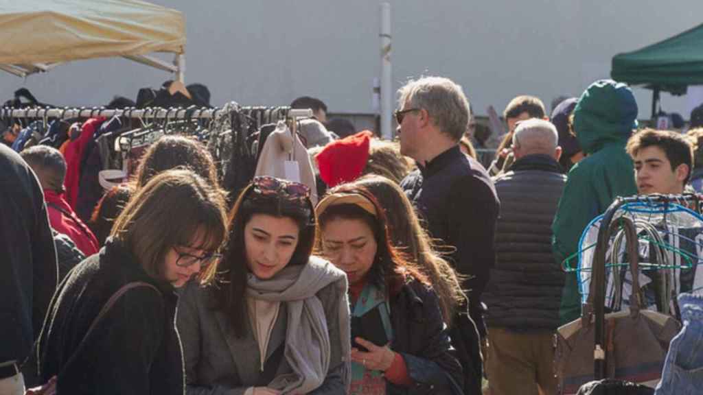 El Flea Market del Raval en una imagen de archivo