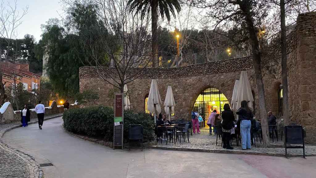 Exterior del bar del Park Güell