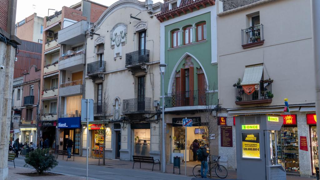 Comercios del centro de Molins de Rei