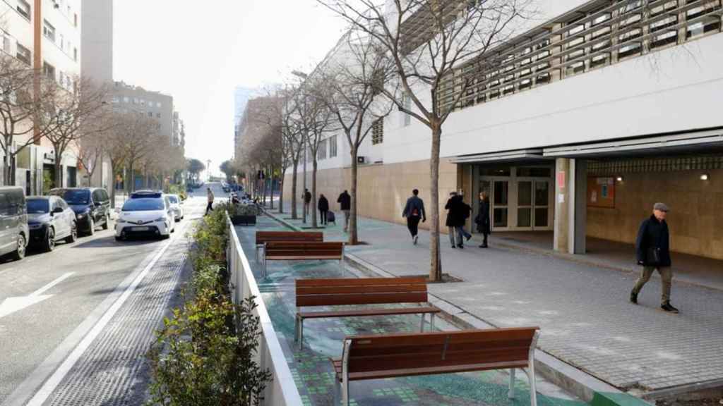 Pacificación en un entorno escolar de Barcelona