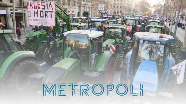 Huelga de agricultores en Barcelona, en directo