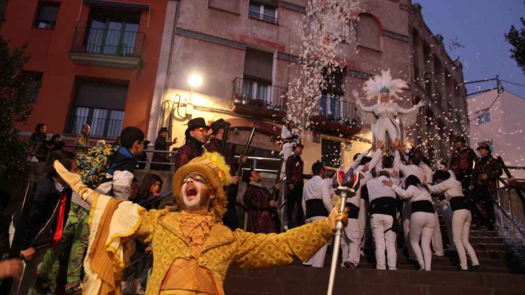 Carnaval de Molins de Rei en una edición anterior