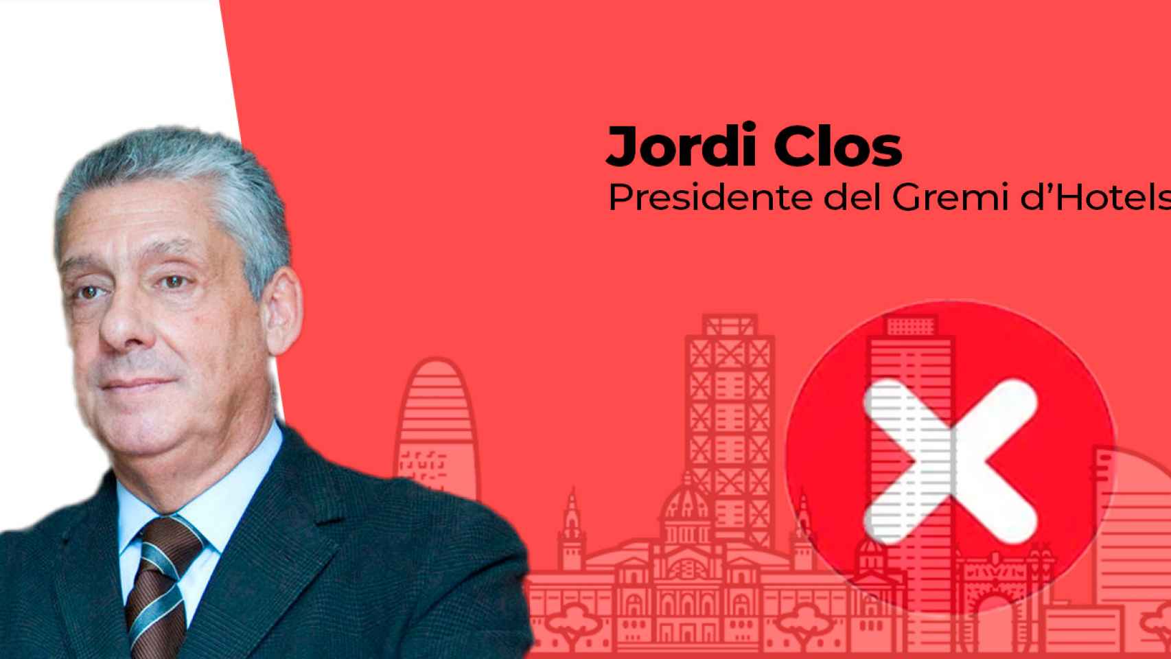 Jordi Clos, Jordi Clos, presidente del Gremi d'Hotels y de Turisme de Barcelona