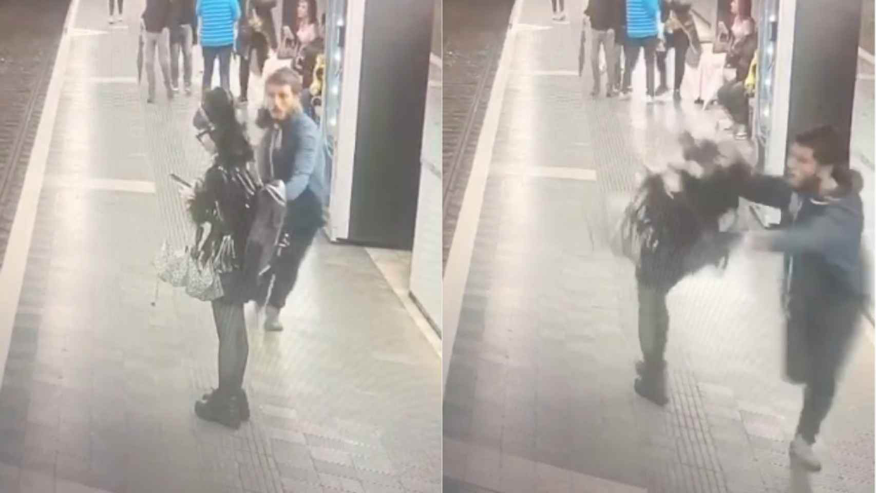 Un hombre agrede a más de 5 pasajeros en el metro de Barcelona