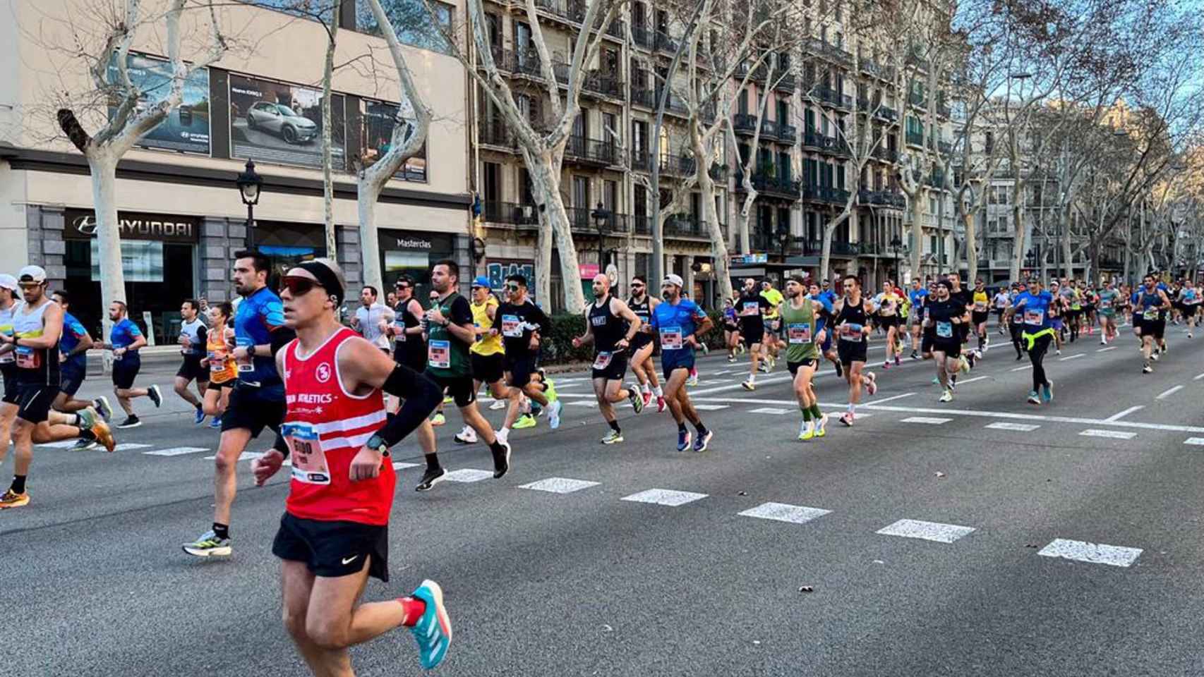 La 24 edición de la Mitja Marató de Barcelona